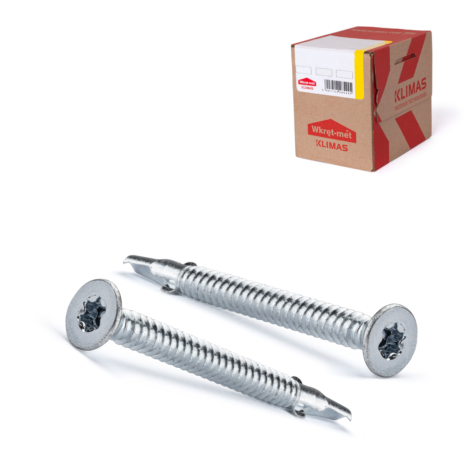 Flügelbohrschrauben 6,3x50 mm / 250 Stk. - Senkkopf und Torx-Antrieb