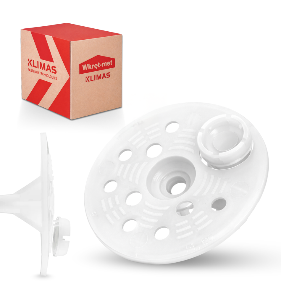 Dämmstoffscheibe Ø60mm - Dübelteller für WDVS