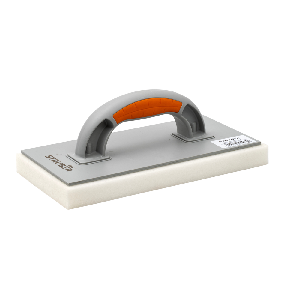 Reibebrett mit feinporigen Schwamm-Auflage