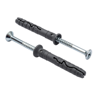 STRÜBER Nageldübel 8x60 mm / 100 Stück - Schnellmontage Schlagdübel mit Senkkopfschrauben