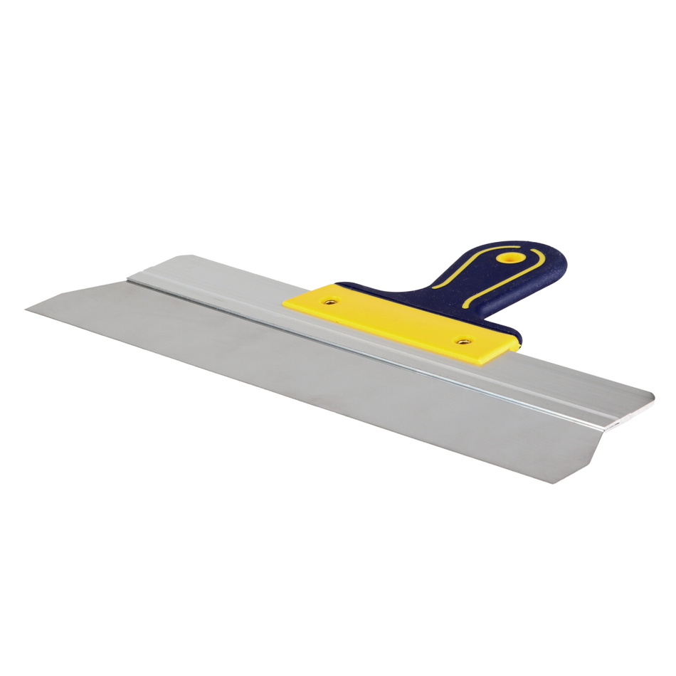 Flächenspachtel 250mm - Fassadenspachtel mit Edelstahlblatt und 2K Softgriff